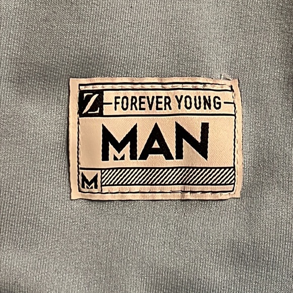 Light Blue Forever Young Hoodie - Picture 3 of 4